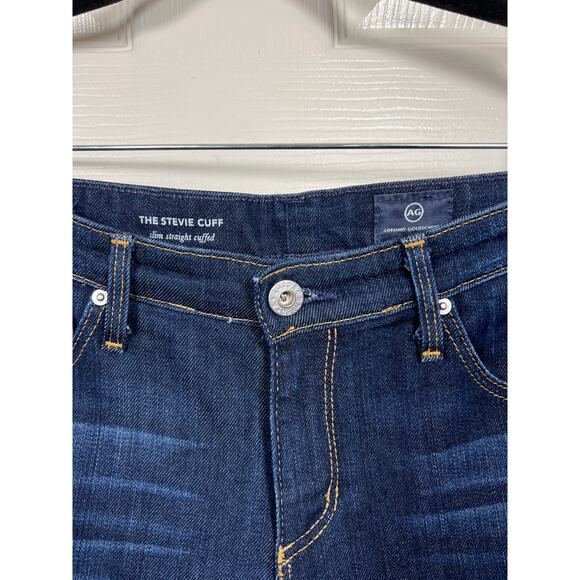 AG Jeans The Stevie Cuff Slim Straight Jean 27 4 Capsule Staple Casual - Picture 2 of 7